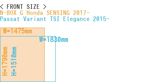 #N-BOX G Honda SENSING 2017- + Passat Variant TSI Elegance 2015-